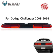 Load image into Gallery viewer, VLAND Car Accessories LED Tail Lights Assembly For Dodge Challenger 2008-2014 Tail Lamp Amber/Red Sequential Turn Signal Light