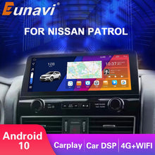 Load image into Gallery viewer, Eunavi Android Car Radio multimedia Player For NISSAN PATROL Y62 QX80 Armada 2010+ Auto Stereo GPS Navigation Carplay BT Touch