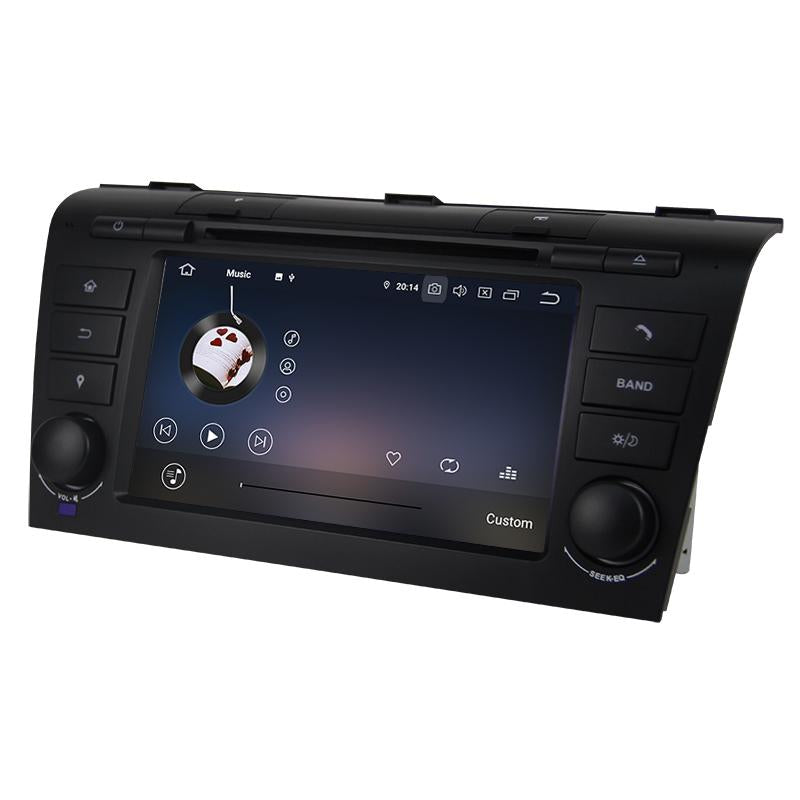 Eunavi 2 din Android 9 Car DVD multimedia player for Mazda 3 2004-2009 gps navigation Radio stereo headunit TDA7851 7 inch wifi