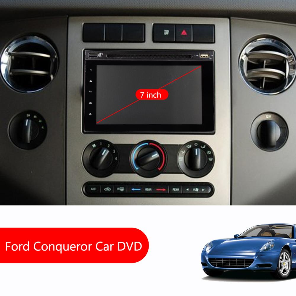 Eunavi 7 inch 2Din Android 10 Car DVD for Ford Focus Fusion Expedition Explorer F150 F350 F500 Escape Edge Mustang Radio IPS RDS