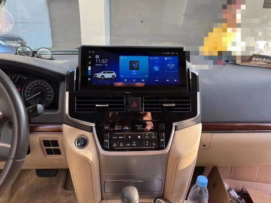 Eunavi 12.3'' Android Auto Radio For Toyota Land Cruiser 200 LC200 2008--2020 Car Multimedia Video Player 4G Carplay Stereo GPS