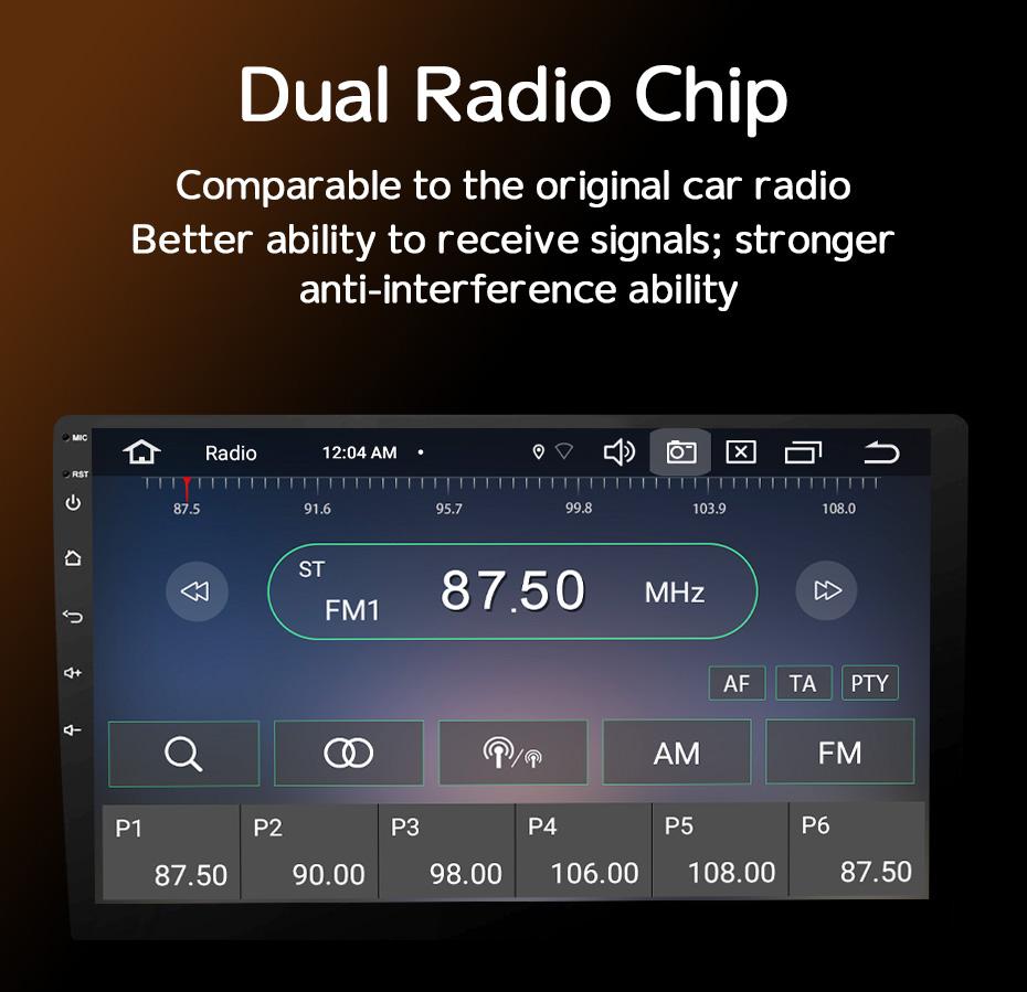 Eunavi 2 Din Android 11 Car Radio Multimedia Player For VW/Volkswagen/Golf/Polo/Tiguan/Passat/b7/b6/SEAT/Leon/Skoda/ Octavia GPS