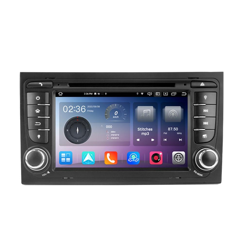 Eunavi Android 12 7862c Car Radio DSP Multimedia Player For A4 S4 B6 B7 RS4 8E 8H 8F B9 Seat Exeo 2002-2008 GPS Navigation 4G