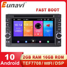 Load image into Gallery viewer, Eunavi 2 Din Android Universal Car Radio DVD Audio GPS Auto Multimedia Player 2Din Navigation Headunit PC CD TDA7851 DSP USB