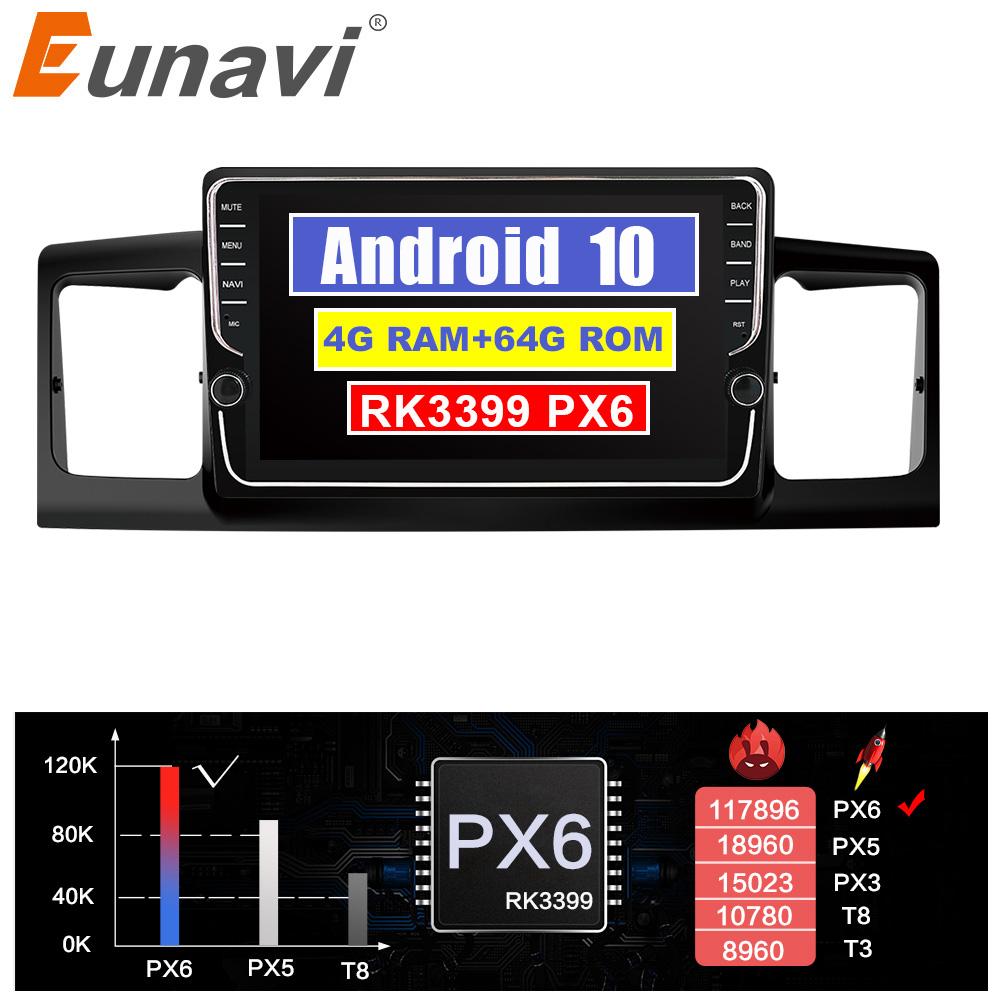 Eunavi DSP 4G 64G Car DVD Player For Toyota Corolla E120 BYD F3 2 Din Car Multimedia Stereo GPS Auto Radio 8Core Android 10