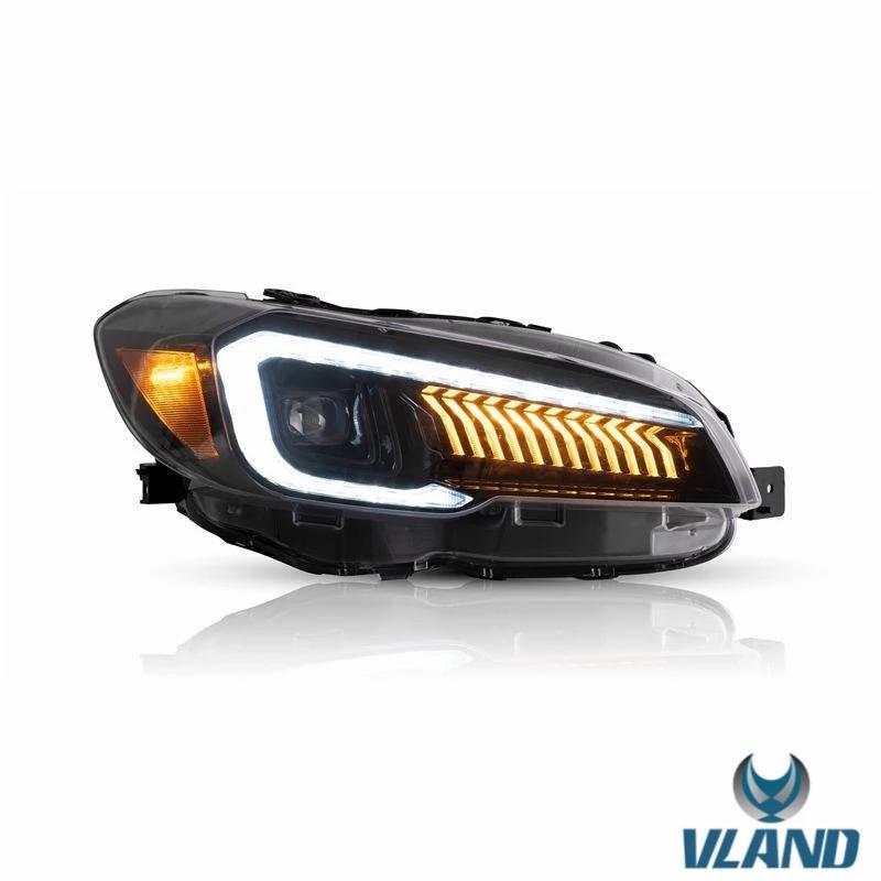 VLAND Factory For WRX 2015-UP With Squential Indicator in LED Dual beam Lens Design Plug And Play