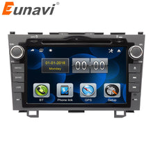 Load image into Gallery viewer, Eunavi 2 Din 8&#39;&#39; Car dvd player GPS Navi For Honda CRV 2006 2007 2008 2009 2010 2011 Stereo Radio Video touch screen SWC RDS