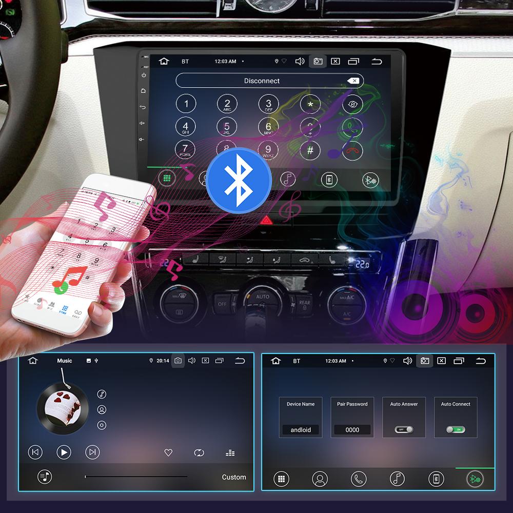 Eunavi 4G 2 Din Android 11 Car Radio Multimedia Player For VW Passat B8 Magotan 2015 - 2018 Autoradio dvd tablet GPS Navigation