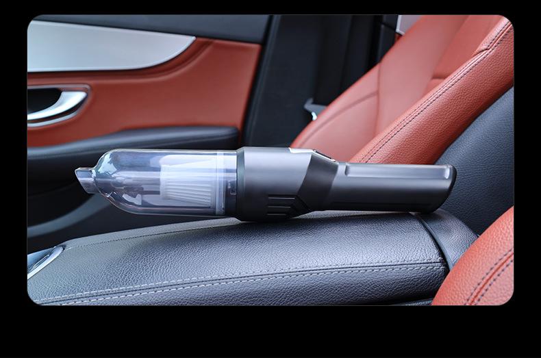 Car vacuum cleaner, wireless vacuum cleaner, rechargeable handheld high-power vacuum cleaner, car home dual-use wet and dry vacuum cleaner