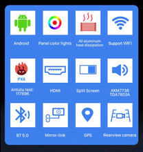 Load image into Gallery viewer, Eunavi 2 Din Android 9.0 Car Radio stereo For SKODA Octavia A7 III 3 2014-2018 GPS navigation multimedia TDA7851 1024*600 WIFI