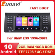 Load image into Gallery viewer, Eunavi One 1 Din 7&#39;&#39; Android 10 Car dvd player For BMW E53 E39 X5 Quad Core Auto Radio Multimedia Audio DSP TEF7708 4G WIFI RDS