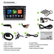 Load image into Gallery viewer, Eunavi Quad Core 7&#39;&#39; 2 Din Android 9.0 Car DVD Player For Renault Megane 2 ii 2006 2007 2008 2009 GPS Navi Radio RDS 1024*600