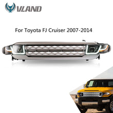 Load image into Gallery viewer, VLAND Headlamp Car Headlights Assembly For Toyota FJ Cruiser 2007-2014 Headlight LED DRL With Moving Turn Signal Dual Beam Lens
