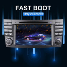 Load image into Gallery viewer, Eunavi DSP 2 DIN Android 10 Car DVD GPS Radio Auto For Mercedes Benz E-class W211 E200 E220 E300 E350 E240 E280 CLS CLASS W219