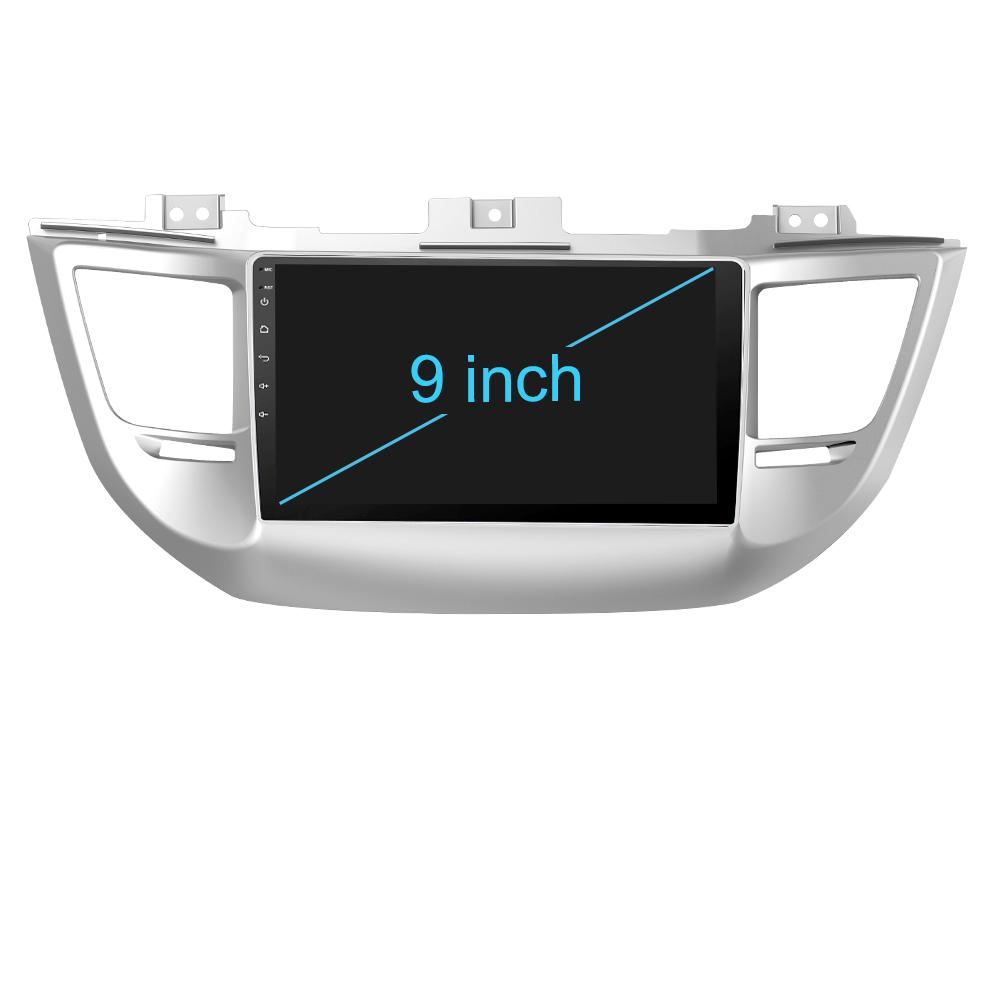 Eunavi 2din android 10 car radio for Hyundai Tucson IX35 2014-2017 multimedia gps navigation TDA7851 touch screen 1024*600