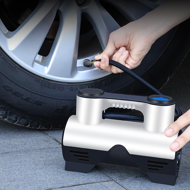 Car air pump charging wireless air pump tire air pump high-power air compressor portable digital display intelligence
