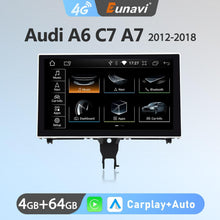 Load image into Gallery viewer, Eunavi 9&#39;&#39; Android 10 Car Radio GPS Stereo For Audi A6 C7 A7 2012 2013 2014 2015 2016 2017 2018 Multimedia Player Carplay DSP