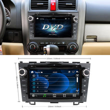 Cargar imagen en el visor de la galería, Eunavi 2 Din Car Radio DVD Player GPS For Honda CRV 2006 2007 2008 - 2011 Auto Stereo Video 8inch touch screen Mirror link RDS