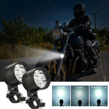 Load image into Gallery viewer, Led Work Light Motorcycle External Spotlight Work Light Mini Steel Cannon Glare Electric Car Led Car Light Modifica (Four Beads)