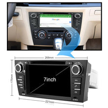 Load image into Gallery viewer, Eunavi 1 Din Android 10 Car Multimedia player DVD GPS For 3 Series BMW E90 E91 E92 E93 318 320 325 Auto Radio Audio DSP 4G WIFI