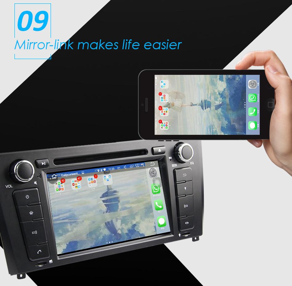 Eunavi 1 din 7'' Quad Core Android 9.0 Car multimedia DVD player GPS Navi Radio For 1 Series BMW E81 E82 2004-2012 OBD2 WIFI RDS