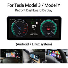 Load image into Gallery viewer, Eunavi Car All In One Dashboard For Tesla Model 3 Y Digital Virtual Cockpit HD Smart Stereo Multimedia Player GPS Navigation IPS