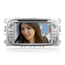Load image into Gallery viewer, Eunavi Double 2 Din 7&#39;&#39; Car DVD Radio Player For FORD/Mondeo/S-MAX/C-MAX/Galaxy/FOCUS 2 with GPS Navigation 1080P Free Map BT