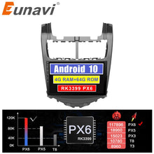 Load image into Gallery viewer, Eunavi Car Multimedia Radio player For Chevrolet Aveo 2 2011-2015 GPS Navigation Android 10 system Stereo WIFI USB 2 din