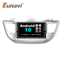 Load image into Gallery viewer, Eunavi 2din android 10 car radio for Hyundai Tucson IX35 2014-2017 multimedia gps navigation TDA7851 touch screen 1024*600