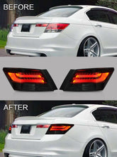 Load image into Gallery viewer, VLAND Tail Lights Assembly For Honda Accord 2008-2013 Taillight Tail Lamp With Turn Signal Reverse Lights LED DRL Light