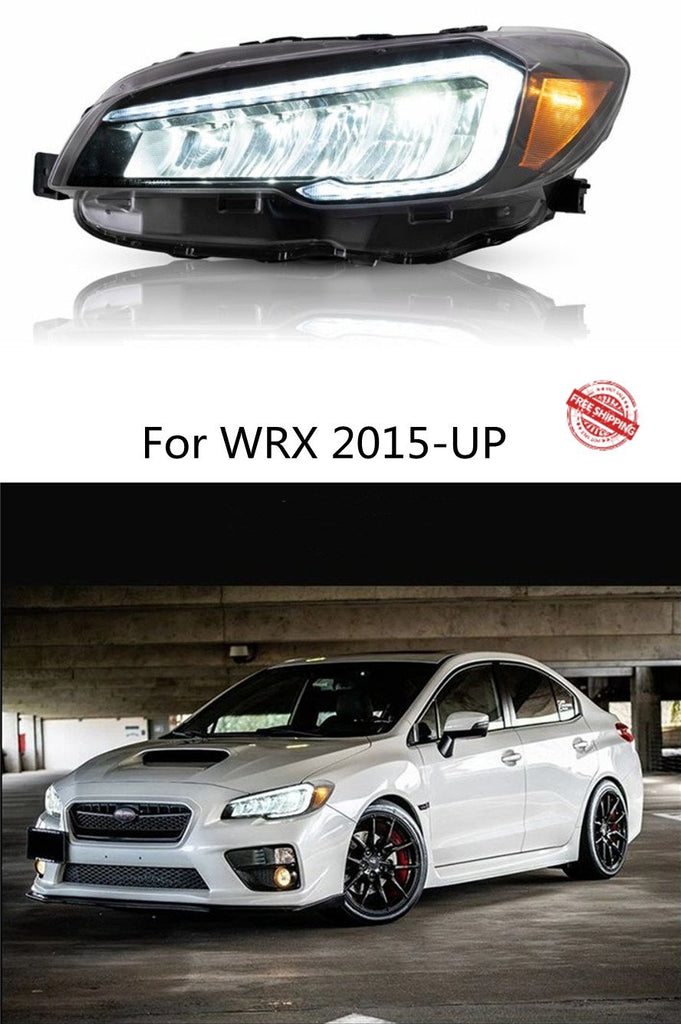 VLAND manufacturer For WRX 2015-UP with Squential Indicator in reflective net beam design Plug And Play