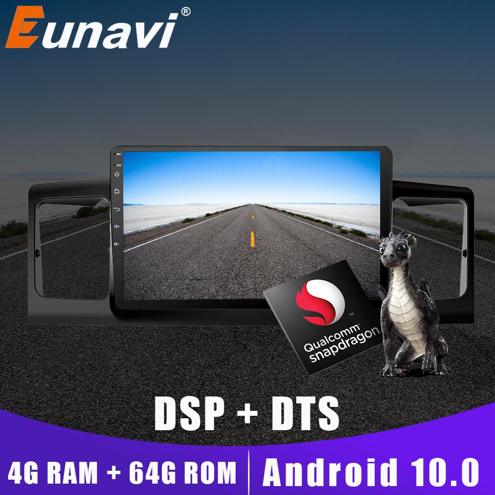 Eunavi Car DVD Player For Toyota Corolla E120 BYD F3 2 Din Car Multimedia Stereo GPS Auto Radio 8Core Android 10 DSP 4G 64G