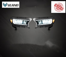 Load image into Gallery viewer, Vland Headlamp Car Assembly For Ford Ranger 2015 2016 2017 2018 2019 2020 Headlights Full LED Front Lamp Sequential Turn Signal