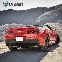 Laden Sie das Bild in den Galerie-Viewer, Vland Car Lamp Assembly For Chevrolet Camaro New 5th Gen Full LED Corvette C8 Style Rear Lights 2014 - 2015 Tail Lights