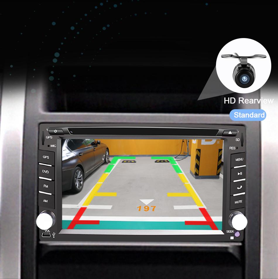 Eunavi 2 din Android system universal car dvd radio multimedia player GPS Navigation stereo 2din headunit touch screen USB BT