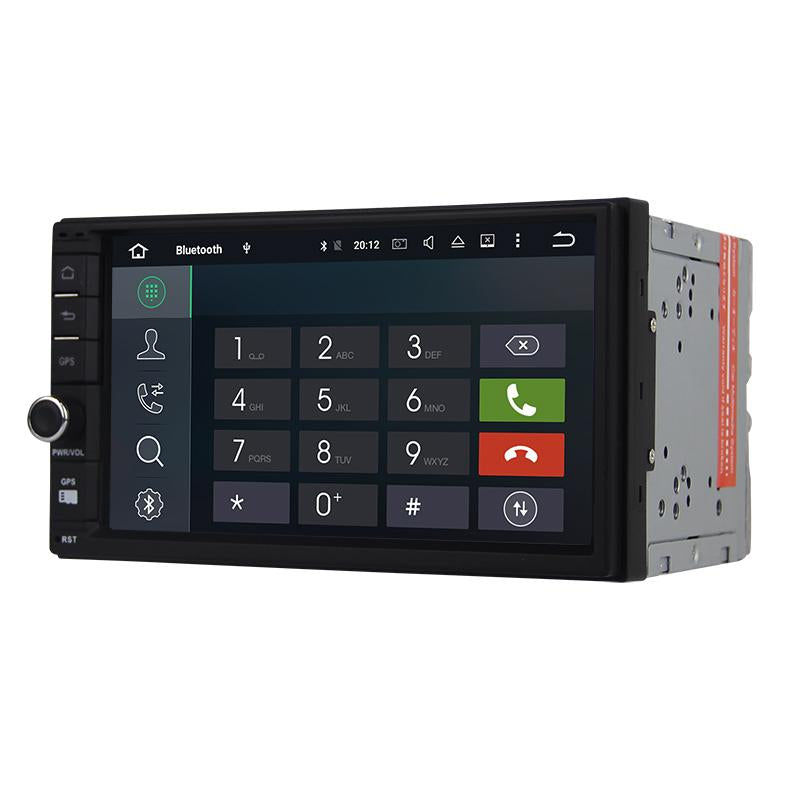 Eunavi 2 Din TDA7851 Android 9.0 Universal Car Radio GPS Navigation For Nissan 1024*600 HD Multimedia Player Video Stereo NO DVD