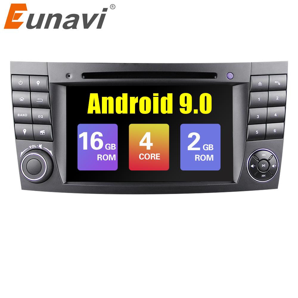 Eunavi Android 9.0 CAR GPS For Mercedes W211 W219 W463 CLS350 CLS500 CLS55 E200 E220 E240 E270 E280 NO dvd player PX30 A53