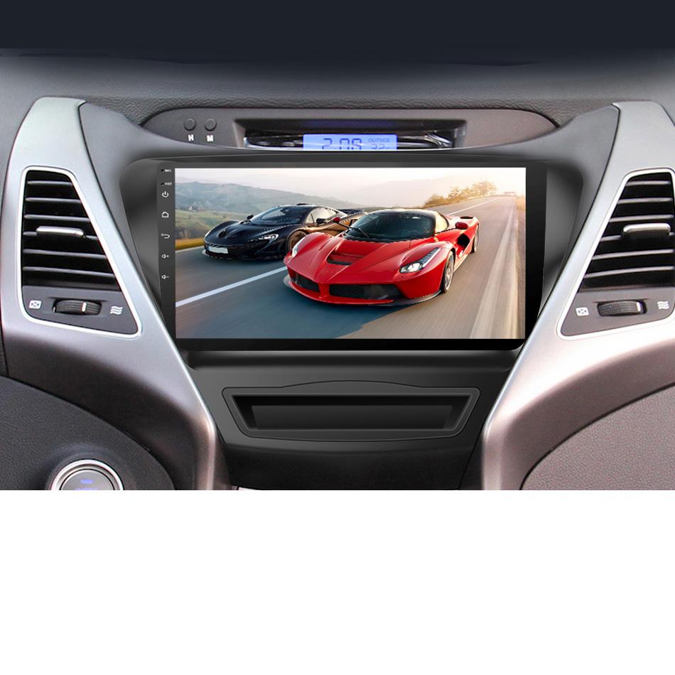 Eunavi car radio stereo multimedia player for Hyundai elantra 2012 2013 Android system 2 din headunit TDA7851 Subwoofer 4G GPS