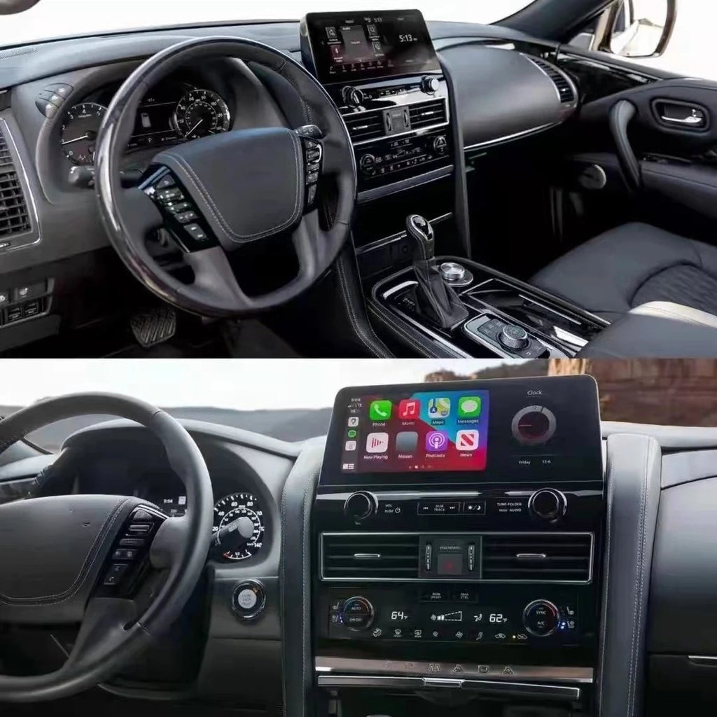 Eunavi Android Car Radio multimedia Player For NISSAN PATROL Y62 QX80 Armada 2010+ Auto Stereo GPS Navigation Carplay BT Touch