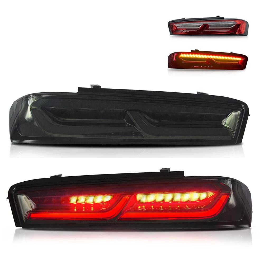 VLAND Tail Lights Assembly For Chevrolet Camaro 2016-2018 Taillight Tail Lamp With Turn Signal Reverse Lights LED DRL Light