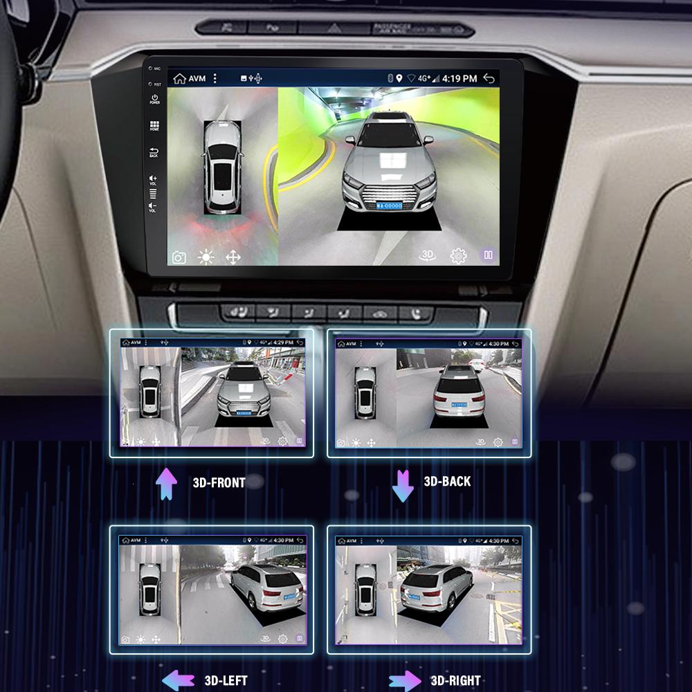 Eunavi 4GB 64GB 2 DIN Android 10 Car Radio Multimedia Video Player For VW Passat B8 Magotan 2016 2017 Head unit GPS Autoradio
