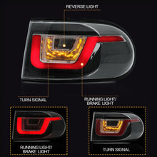Load image into Gallery viewer, VLAND Tail Lights Assembly For Toyota FJ Cruiser 2007-2015 Taillight Tail Lamp With Turn Signal Reverse Lights LED DRL Light