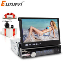 Load image into Gallery viewer, Eunavi 7&quot; Universal 1 Din Car Radio DVD Player GPS Navigation Autoradio Stereo with Bluetooth PC Automotivo SD USB RDS Aux CD