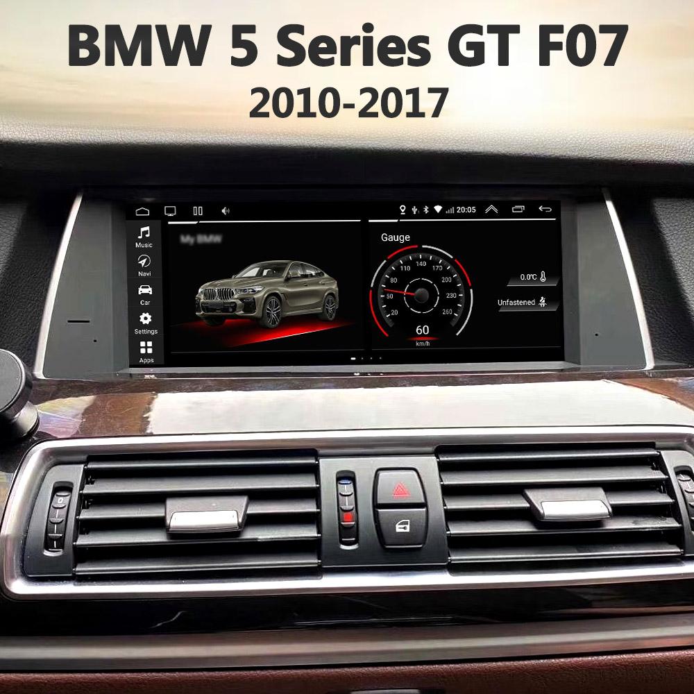 Eunavi 10.25'' Android 10 Car Radio Stereo For BMW 5 Series GT F07 2010-2017 CIC NBT System Multimedia Player CarPlay GPS No DVD