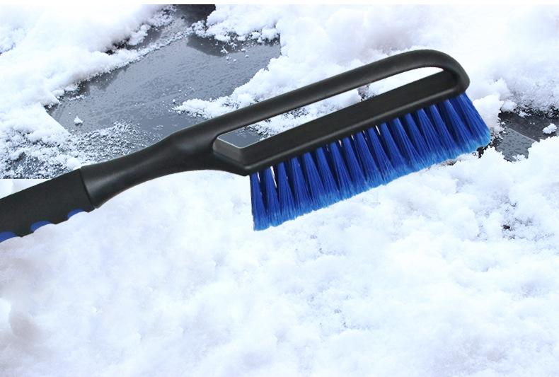 Long-handled snow brush with EVA cotton handle Winter snow shovel ice shovel Multifunctional deicing snow shovel Car supplies X66