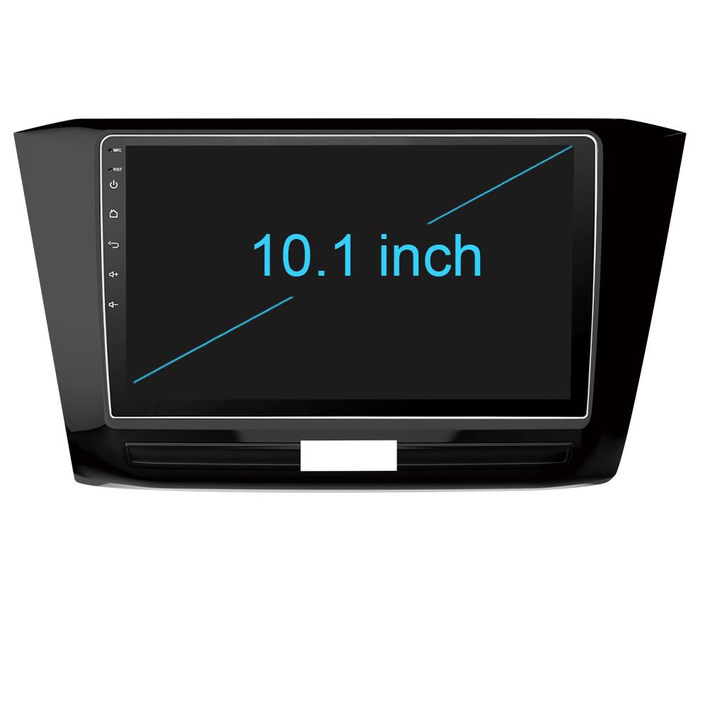 Eunavi 2 din Android 10 Car Radio multimedia player for VW Volkswagen Passat 2016 Stereo Autoradio tablet gps navigation RDS
