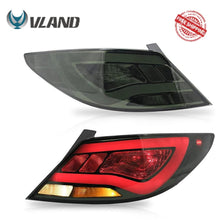 Load image into Gallery viewer, VLAND Tail Lights Assembly For Hyundai Accent Verna 2010-2013 Taillight Tail Lamp With Turn Signal Reverse Lights LED DRL Light