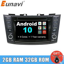 Load image into Gallery viewer, Eunavi 2 Din Android 10 Car Dvd For Suzuki Swift 2011-2015 Radio Stereo GPS Navigation screen autoradio pcMultimedia player wifi