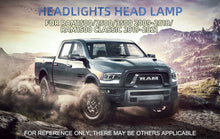 Load image into Gallery viewer, VLAND Factory Full LED RAM 1500 2500 3500 Headlights 2009-2019 RAM1500 CLASSIC 2019-2021 Head Lamp For Dodge RAM2500 RAM3500