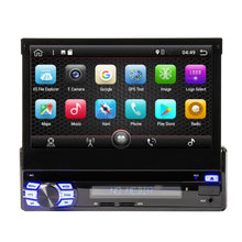 Load image into Gallery viewer, Eunavi Single 1 Din 7&quot; Android 7.1 Quad core Car PC Radio Stereo GPS Navigation Universal 1024*600 HD Head Unit Wifi USB NO DVD
